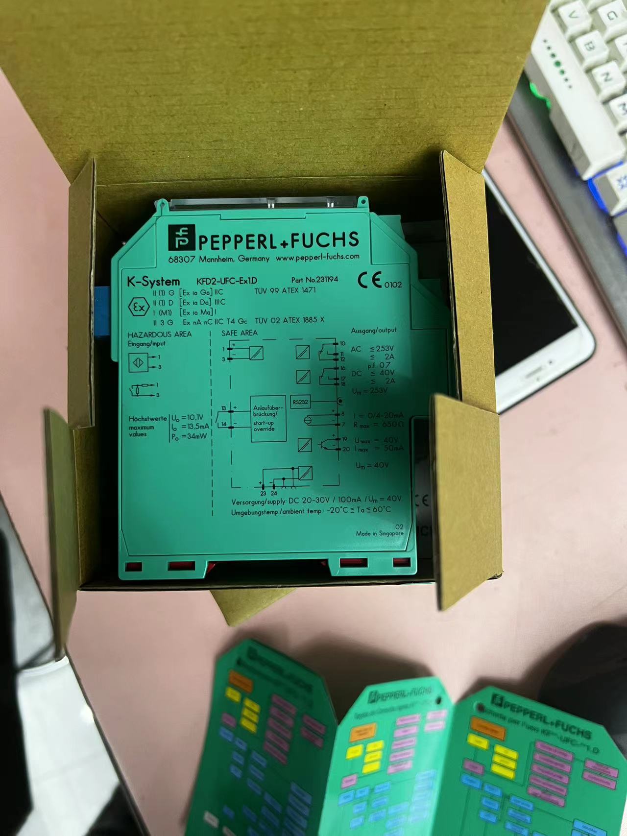 Ӹpepperl-fuchsKϵаȫդKCD2-SCD-Ex1.ES.SP